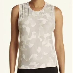 X by Gottex Pink Camo Tie-back Tank Top